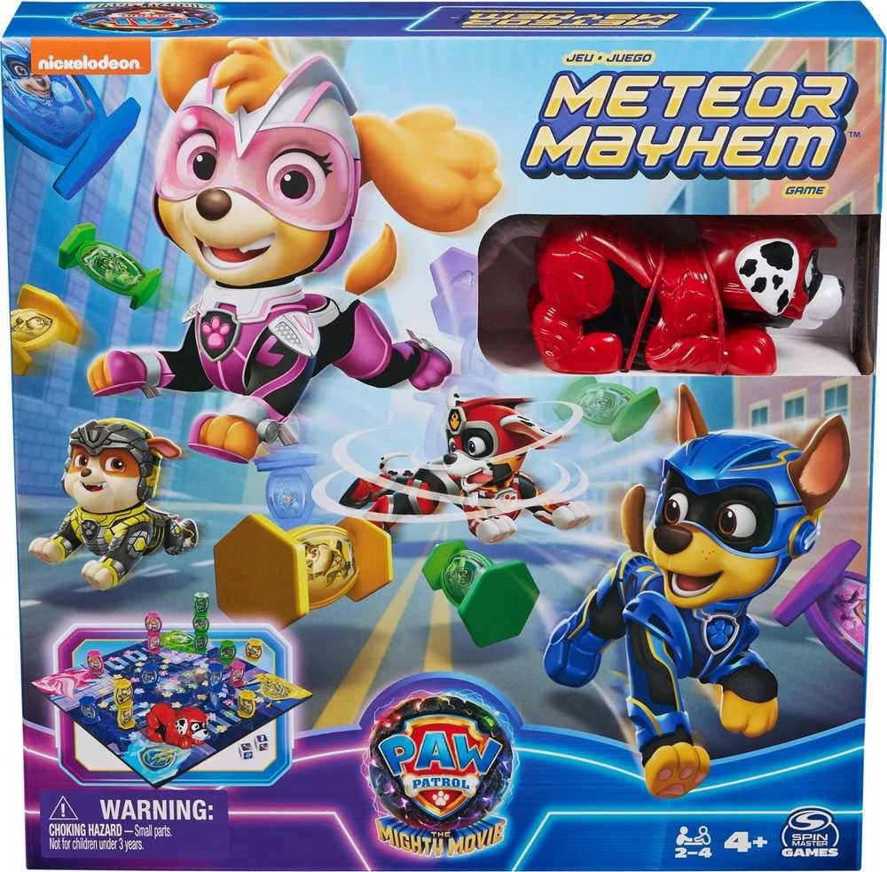 Spin Master „Gra Psi Patrol“ – meteorų chaoso žaidimas