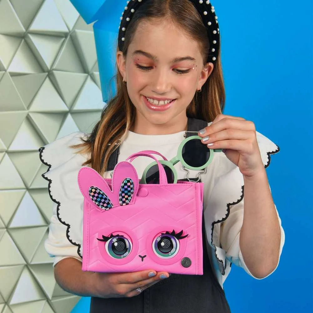 PURSE PETS Didelė interaktyvi rankinė „Triušiukas“