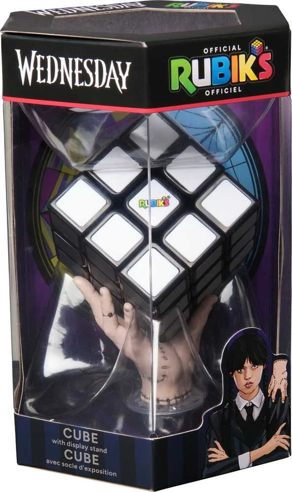 Spin Master Cube Originalus Rubiko kubas Trečiadienis 3x3 + Ponas Rankų stovas