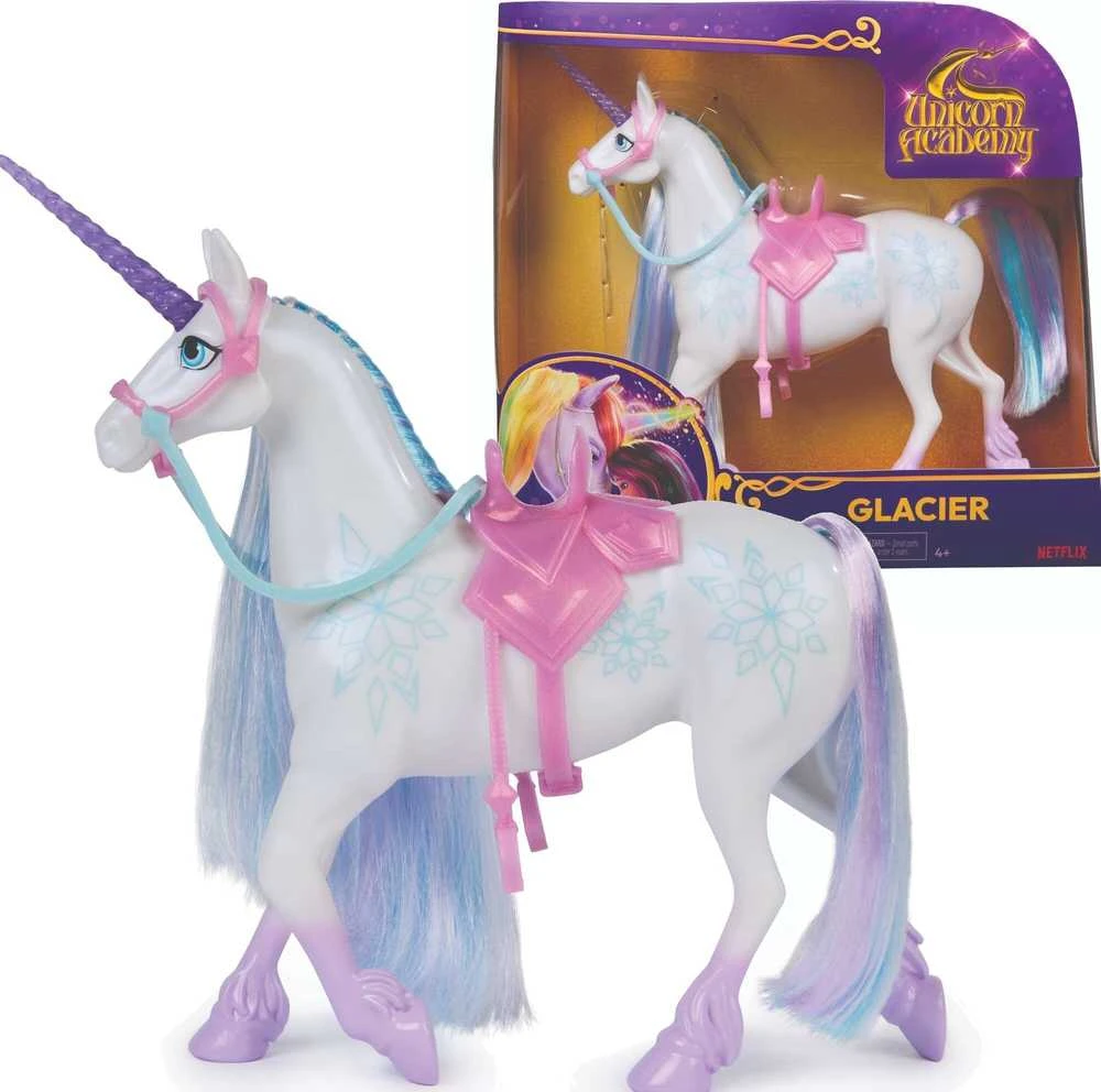 Spin Master Unicorn Academy Rinkinys figurka Vienaragis Glacier 27 cm