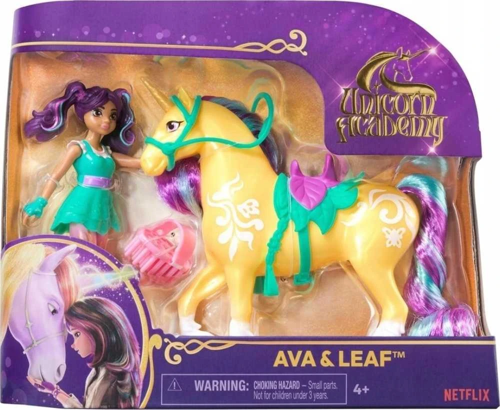 Spin Master Lėlė mažoji Ava ir Listka iš vienaragių akademijos