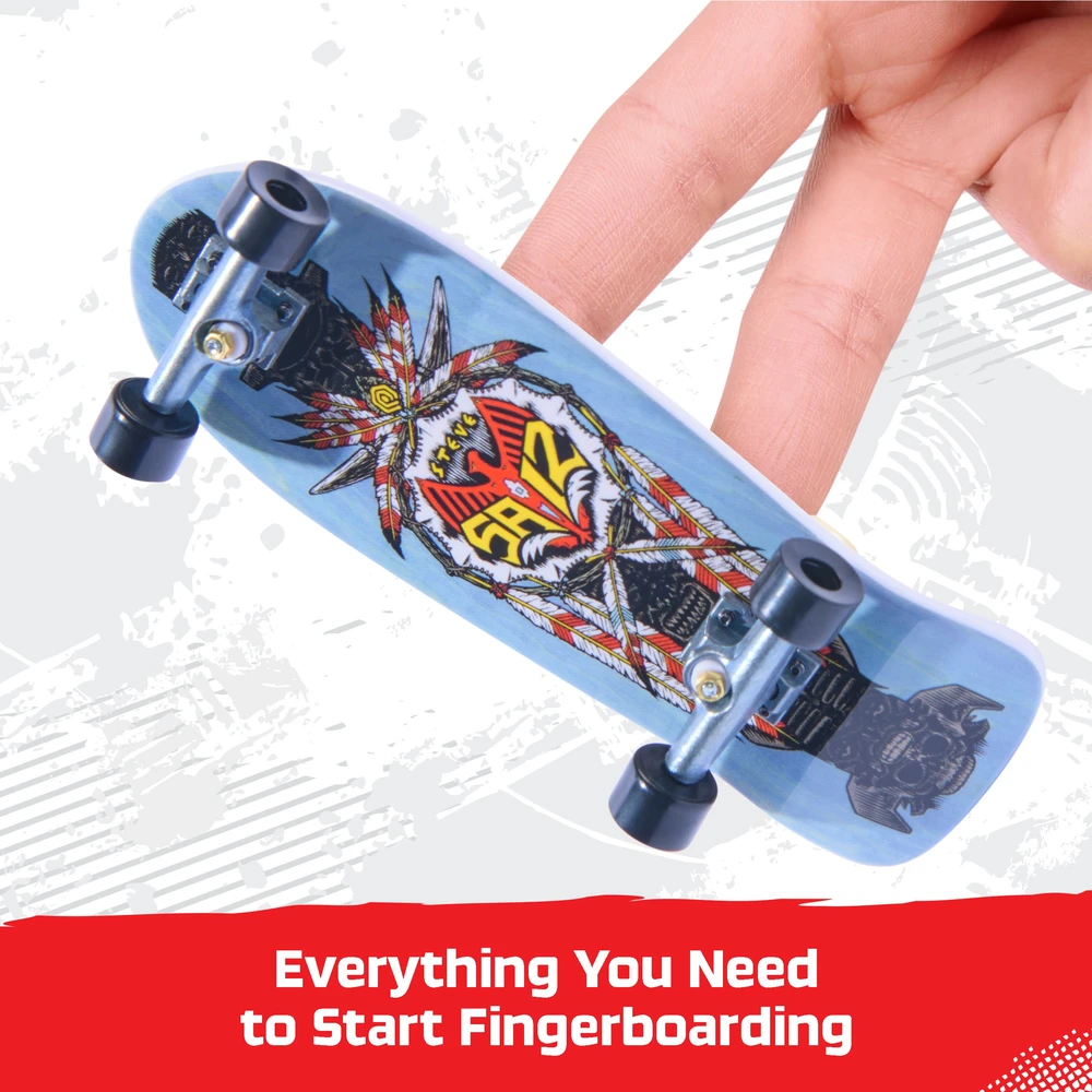 Tech Deck Tech kaladės, 8 vnt. pakuotė – Retro neoninė