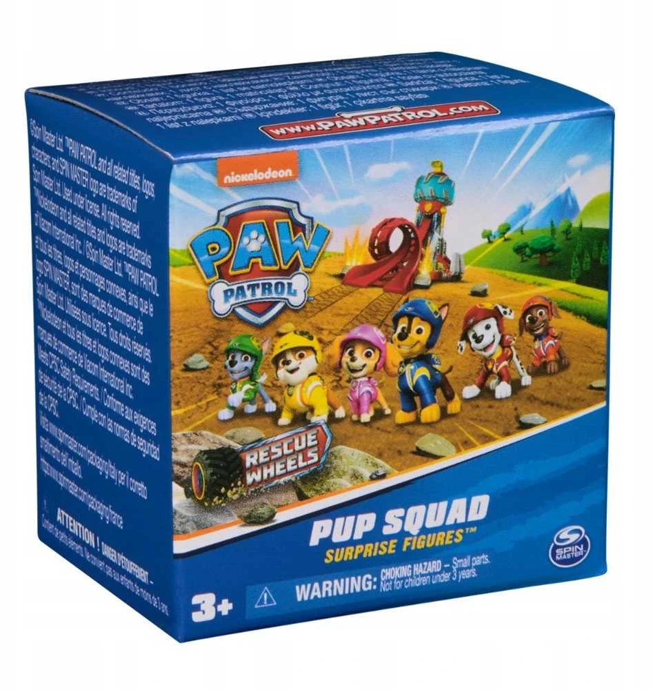 Paw_Patrol Spin Master PAW PATROL figūrėlė Pup Squad Figure Rescue Wheels, asort., 6069661