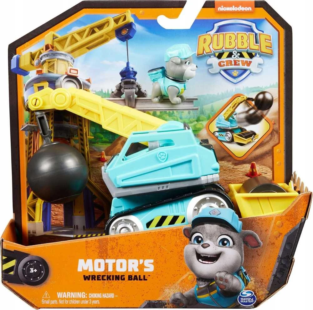 Žaislinė mašinėlė Spin Master Paw Patrol Rubble & Crew 6069659