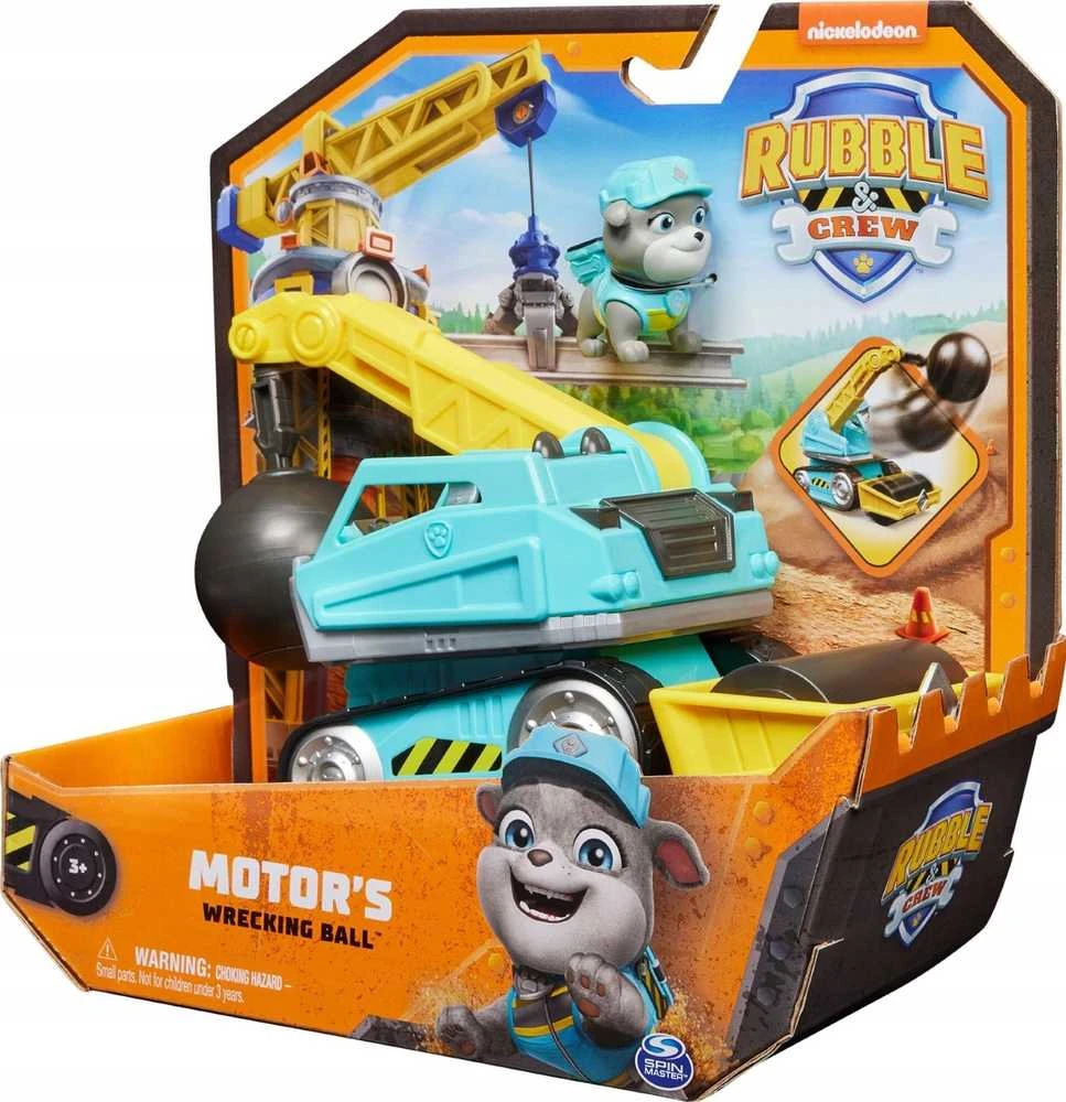 Žaislinė mašinėlė Spin Master Paw Patrol Rubble & Crew 6069659