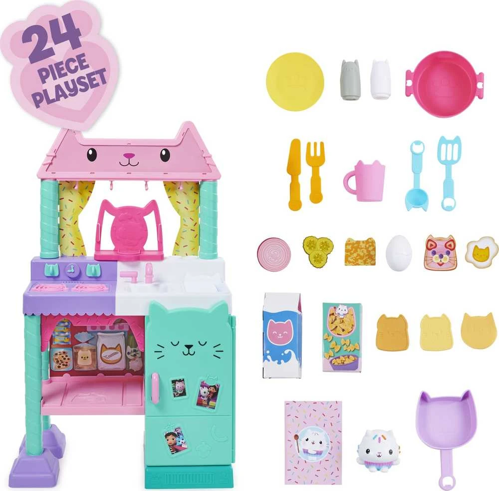 Spin Master Gabby's Dollhouse Cakey Kitchen žaidimų rinkinys
