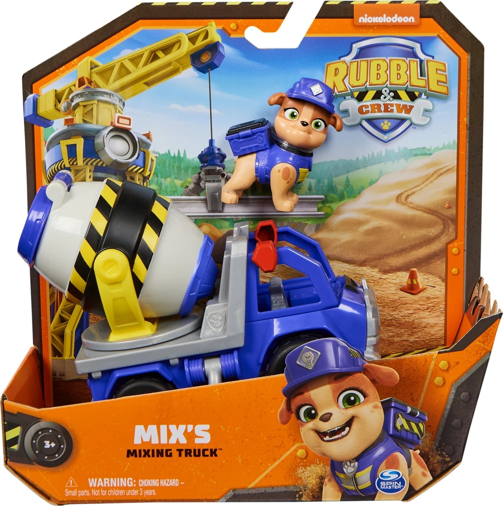 Spin Master Rubbleampcrew Žaislinis automobilis Paw Patrol Rubble & Crew 6066540