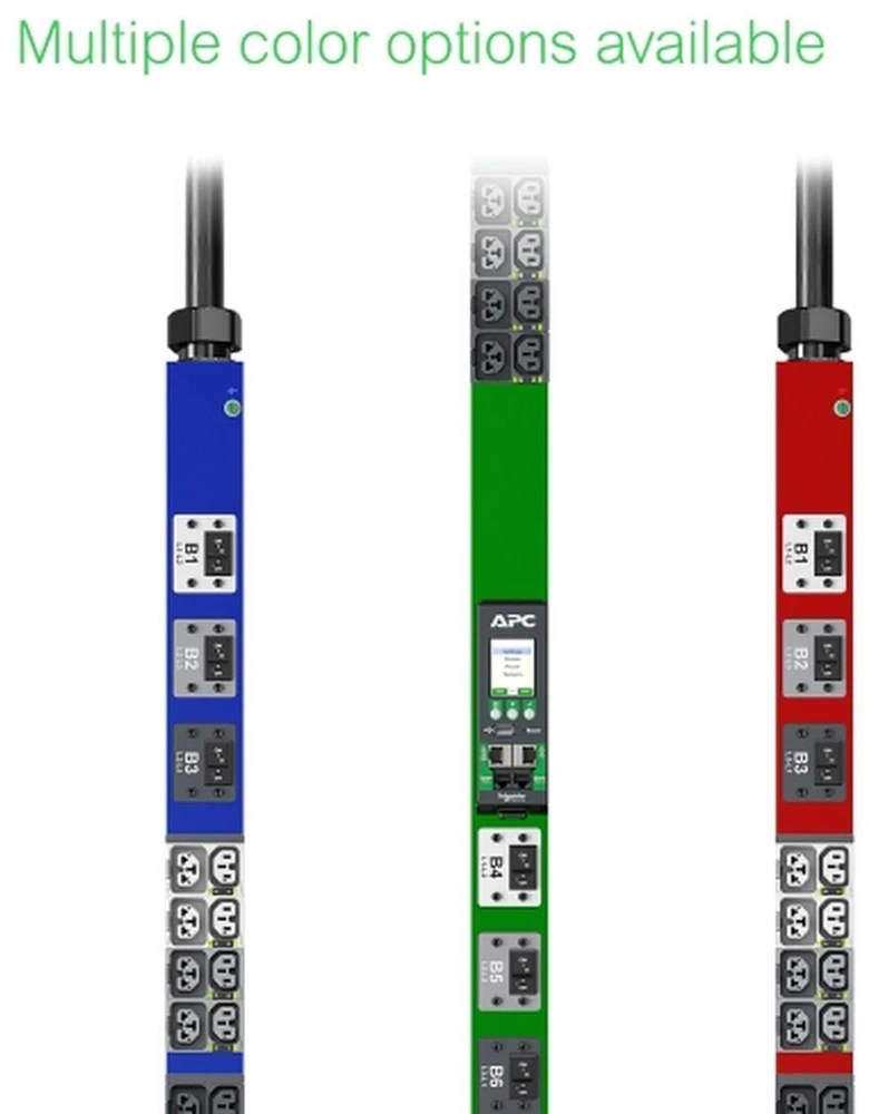 APC NETSHELTER RACK PDU ADVANCED, SWITCHED METERED OUTLET, 11.5KW, 3PH, 415V, 20A, 520P6, 48 OUTLET