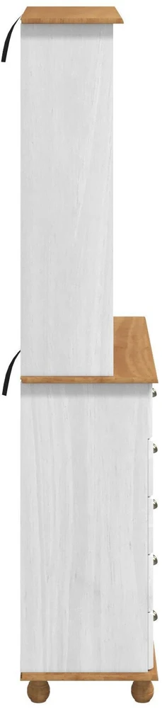 Narvas ASKIM Balta 91 x 40 x 200,5 cm Kietos pušies mediena