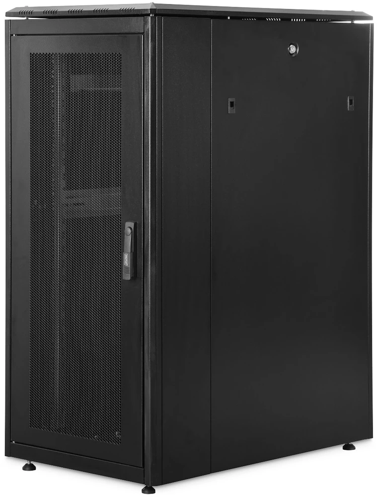 Spinta DIGITUS 26HE szafa serwerowa Unique Server-N 1342x600x1000 szklana