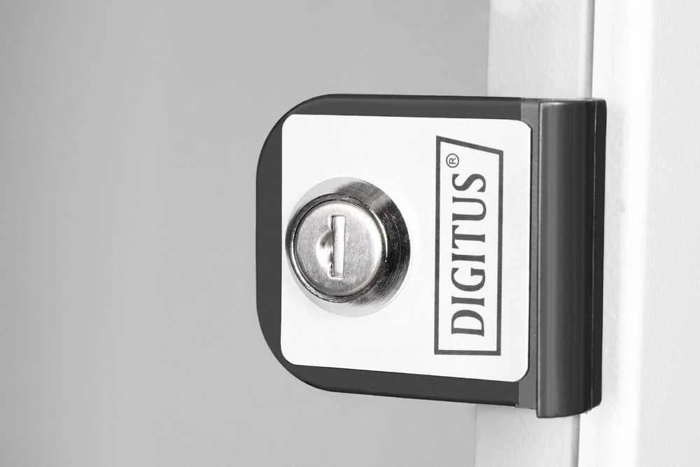 DIGITUS Wandgehuse SOHO PRO 12HE 595x315x300 mm 10 grau