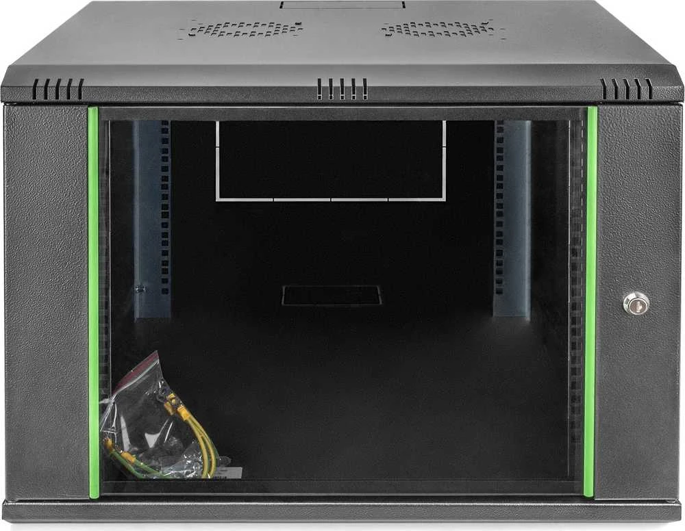 Assmann Electronic Digitus Wall Mounting Cabinet | DN-19 09-U-EC-SW | Juodas