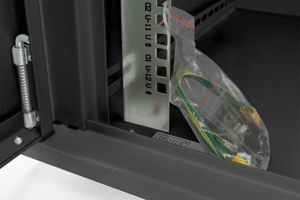 Assmann Electronic Digitus Wall Mounting Cabinet | DN-19 09-U-EC-SW | Juodas