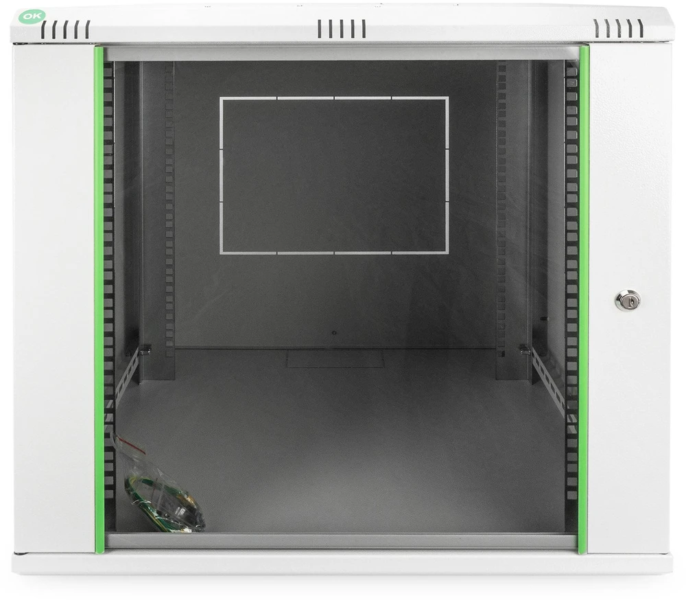 „Digitus“ sieninė spintelė | DN-19 12U-6/6-EC | Šviesus pilkas