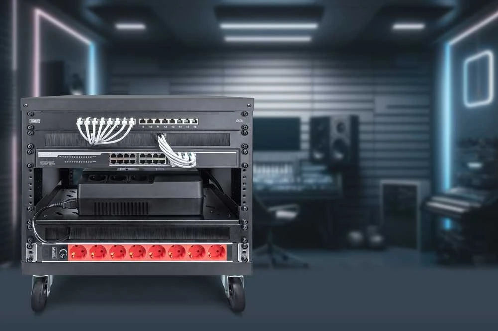 Digitus AVS Rack | DN-48001 | Juodas