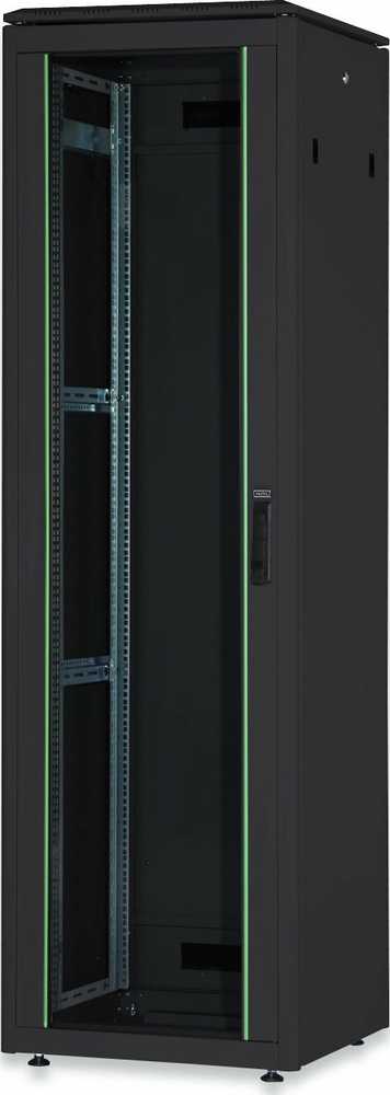 DIGITUS Netzwerkschrank Unique 36HE 1787x600x600mm juodas (Speditionsversand)