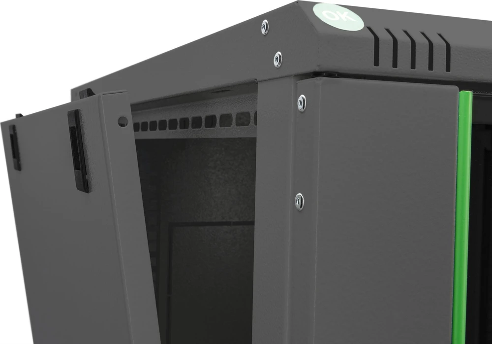 DIGITUS Wandgehuse Dynamic 7HE 385x600x600mm juodas