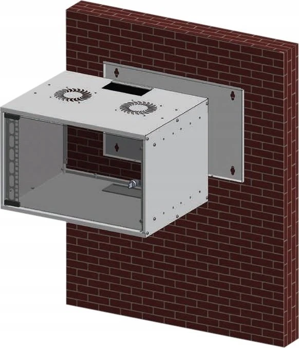 DIGITUS Wandgehuse Dynamic 7HE 385x600x600mm juodas