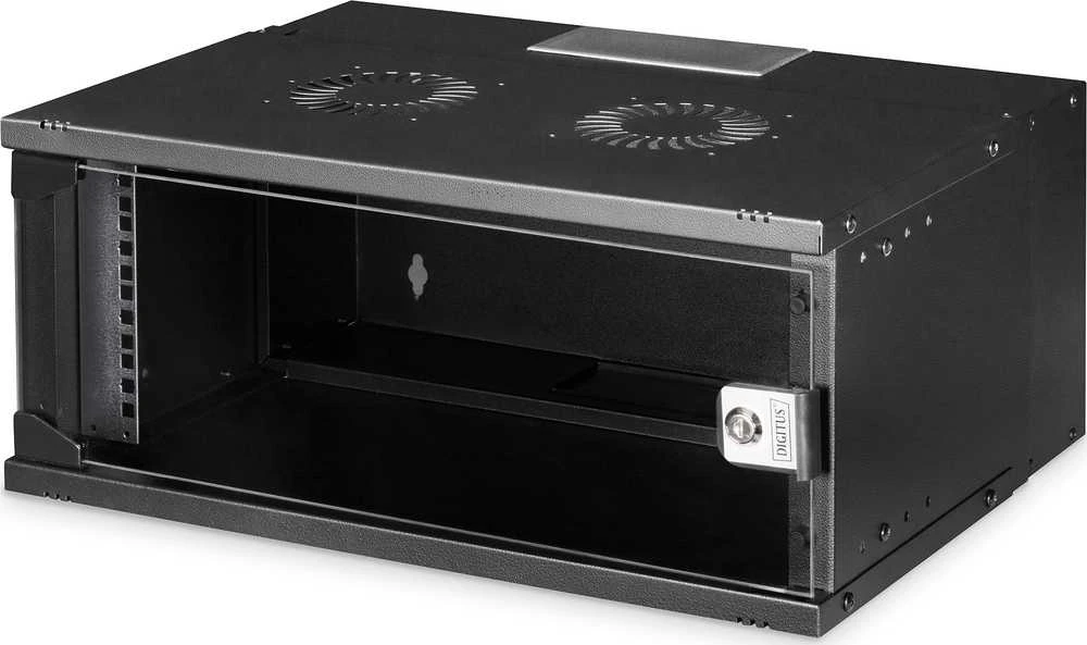 Digitus DN-49201 lentyna 4U Sieninis stovas Juoda