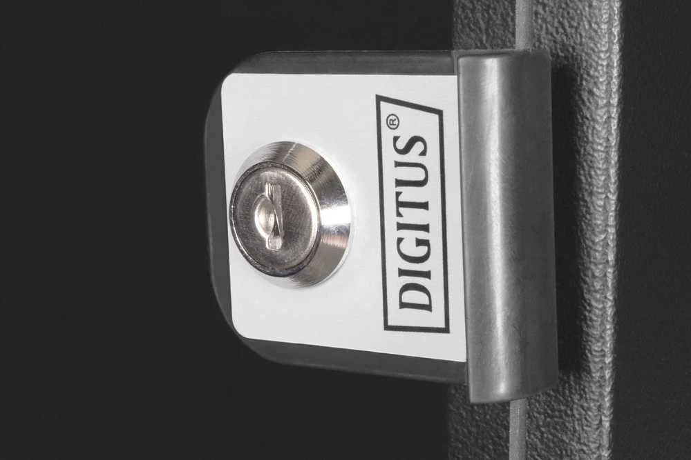 Digitus DN-49201 lentyna 4U Sieninis stovas Juoda