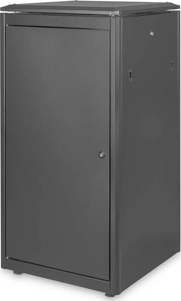 DIGITUS Netzwerkschrank Unique 22HE 1164x600x600mm juodas (Speditionsversand)