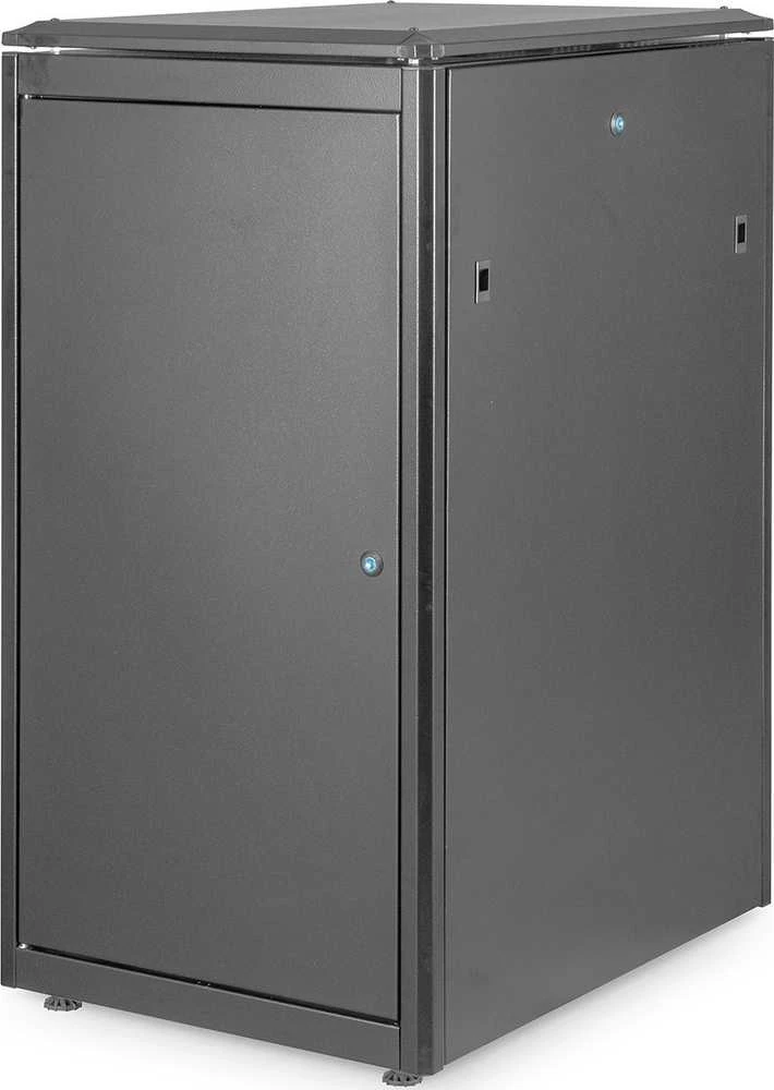 DIGITUS Netzwerkschrank Unique 22HE 1164x600x800mm juodas (Speditionsversand)