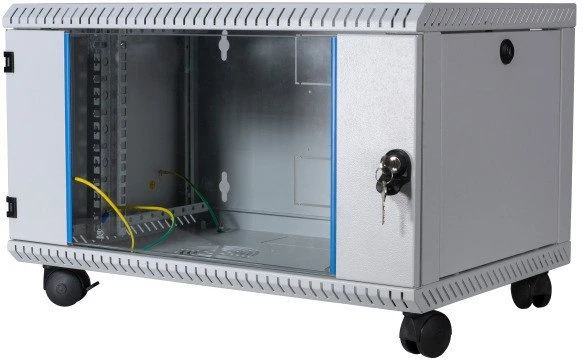 Carruzzo EFB Elektronik 691706VGR.50 lentyna 6U Sieninis stovas Pilka
