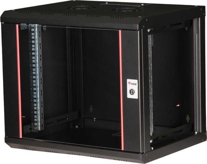 Equip Serverio laikiklis 19" 09U 600x450mm juodos spalvos