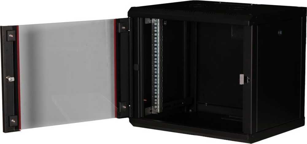 Equip Serverio laikiklis 19" 09U 600x450mm juodos spalvos