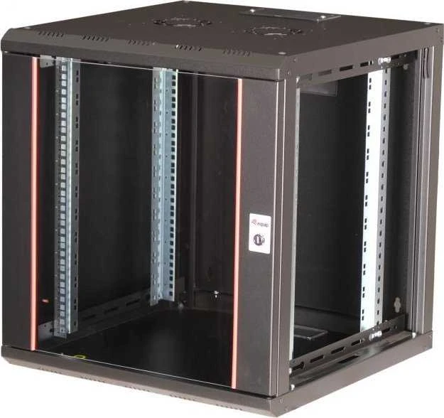 Equip 19 Netzwerkschrank Glastr PM 600x600mm 12HE juodas