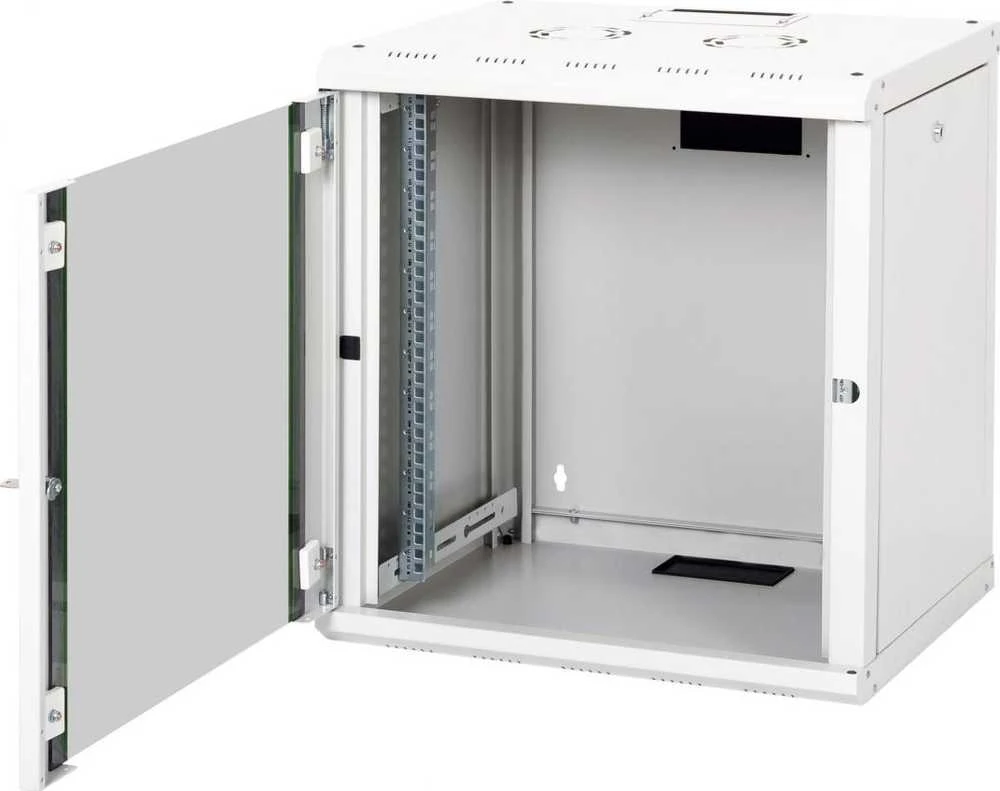 Spinta Equip Equip Serverschrank 19'' 12U 600x450mm Glastür grau