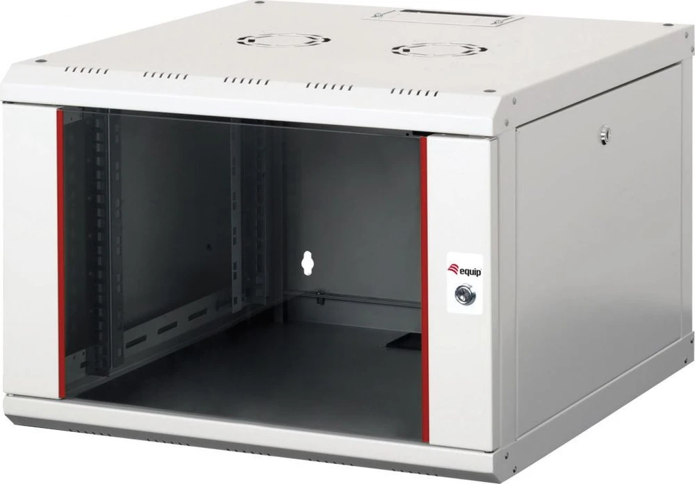 Spinta Equip Equip Netzwerkschrank 19'' 07U 600x600mm Glastür grau
