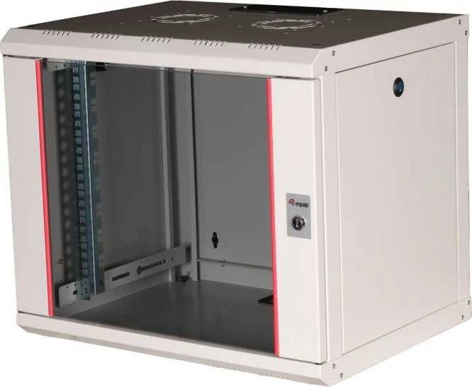 Spinta Equip Equip Serverschrank 19'' 09U 600x450mm Glastür grau