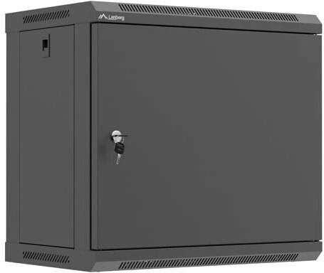 LANBERG rack cabinet 19inch wall-mount 9U/540x350 flat pack with metal door juodas