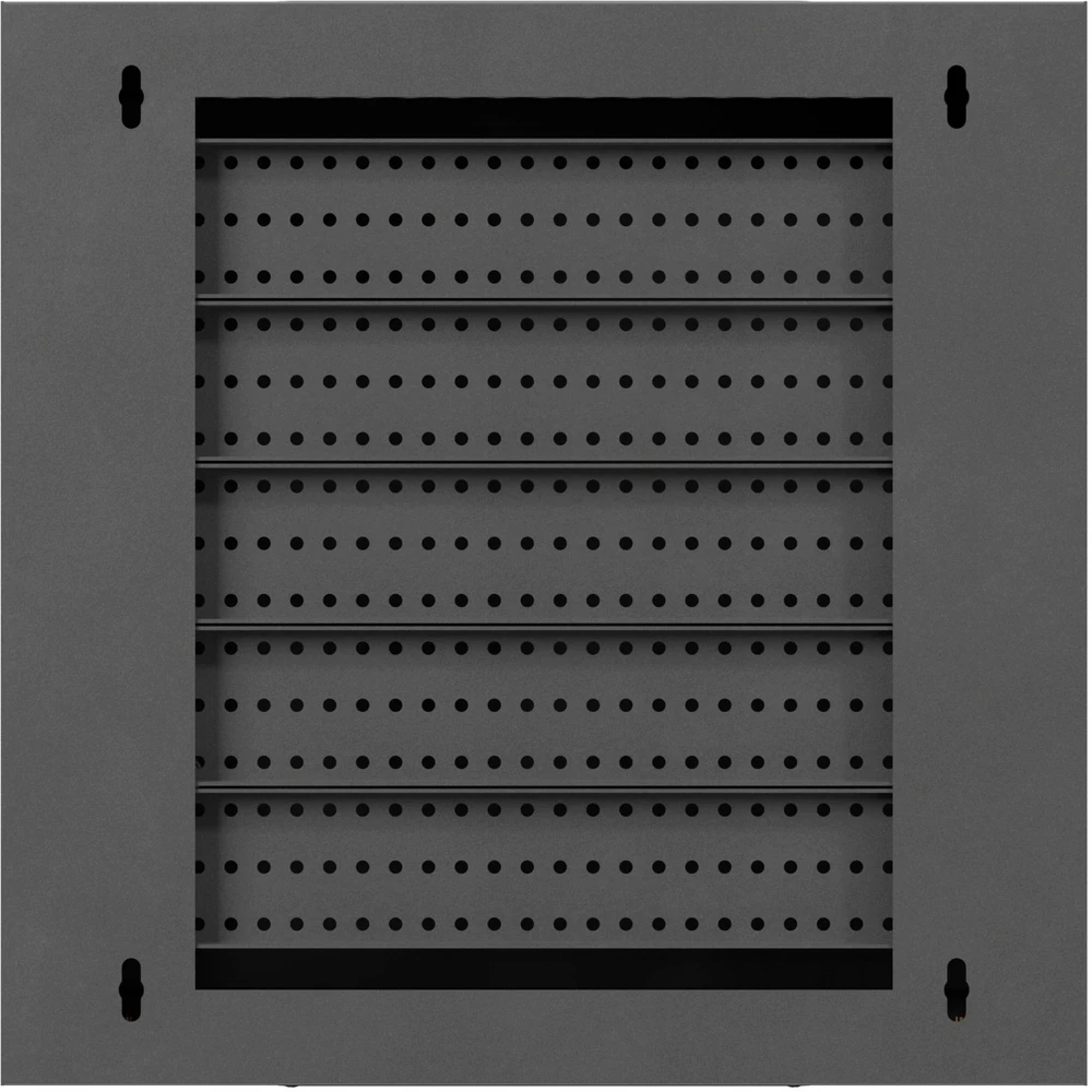 Lanberg instaliacinis tinklo spintos TPR 10'' su MESH plokšte 340X340X140 juoda (sulankstoma) (WAT1-3414-00B)