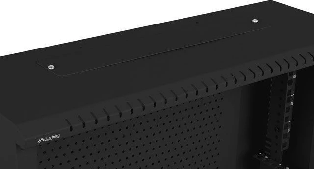Lanberg | Rack spintelė 19" prie sienos montuojama 4U+3U/540x200 žemo profilio | WAF1-5203-04-00B | Juodas