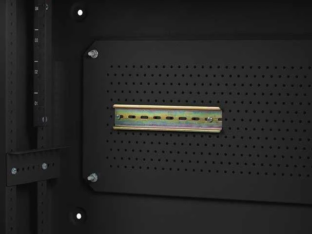 Lanberg | Rack spintelė 19" prie sienos montuojama 4U+3U/540x200 žemo profilio | WAF1-5203-04-00B | Juodas
