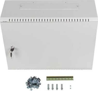 Lanberg | Rack spintelė, 19 colių, prie sienos montuojama, 4U+3U/540x200, žemo profilio | WAF1-5203-04-00S | Pilkas