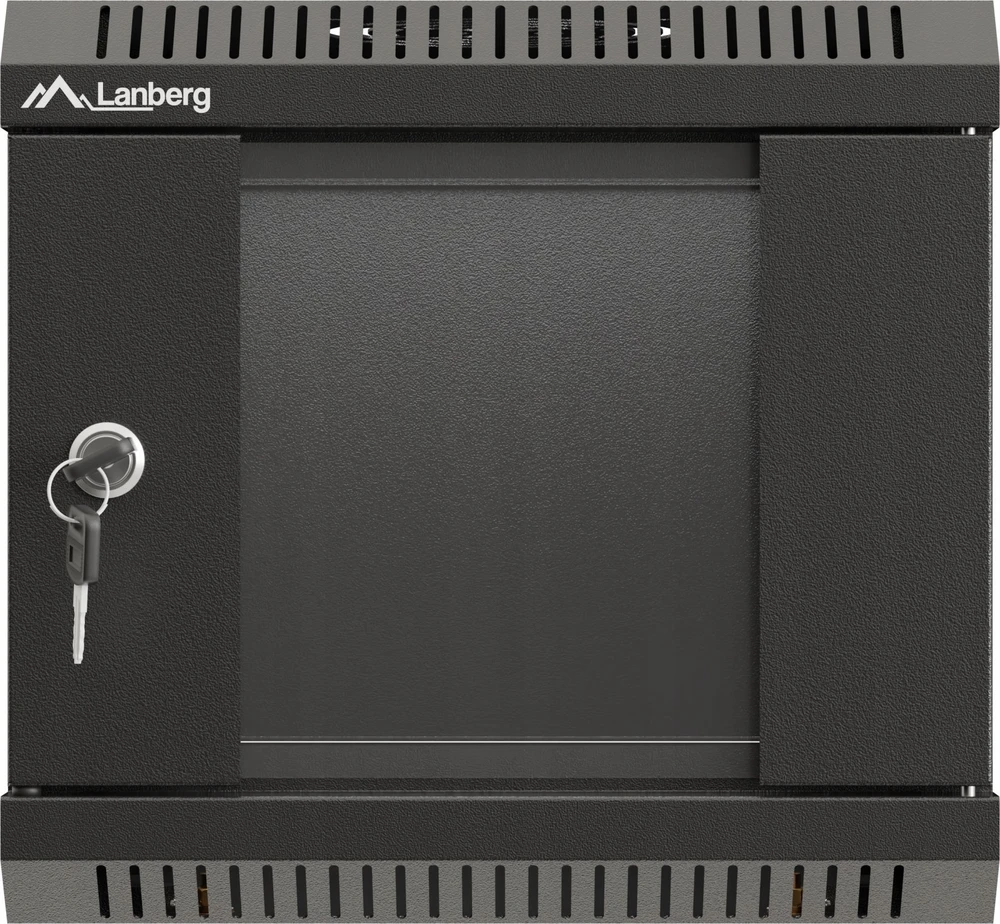 Lanberg pakabinama spintelė 19" 9U 600X450 rutulinės perforuotos durys