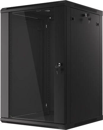 LANBERG WF01-6618-10B sieninis stovas 19 colių išmontuojamas plokščias paketas 18U/600x600mm juodas