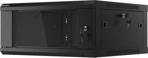 LANBERG WF01-6604-10B sieninis stovas 19 colių išmontuojamas plokščias paketas 4U/600x600mm juodas