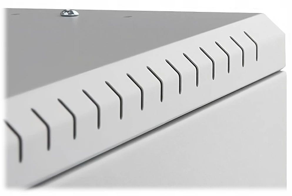Spinta Lexi-NET LEXI-Net 10'' szafka ścienna Basic 4U 320x300, szklane drzwi, bez tyłu, spawany, pilka