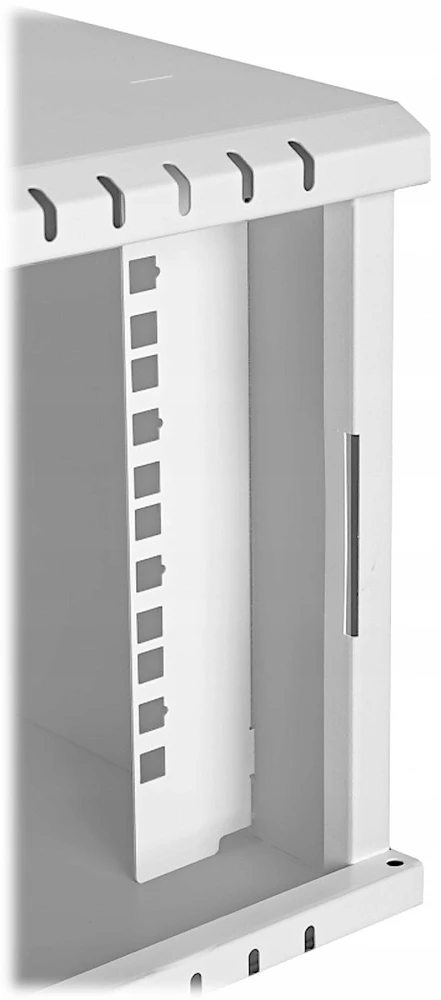 Spinta Lexi-NET LEXI-Net 10'' szafka ścienna Basic 4U 320x300, szklane drzwi, bez tyłu, spawany, pilka