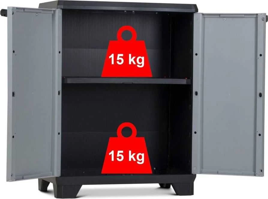 KETER žema spintelė LINEAR 680x390x900mm 240865