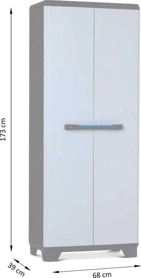 Keter aukšta sandėliavimo spinta LINEAR 68x39x173cm 240864