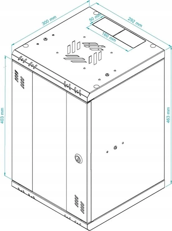 PAKABINAMA RACK SPINTA S-RC10-9U-300GB STALFLEX