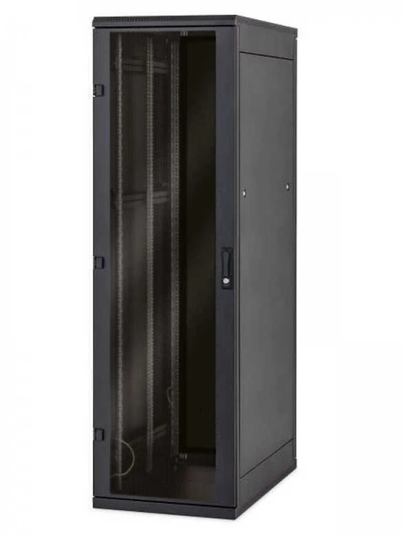 TRITON 19" stelažinė spintelė 42U/600x600, juoda