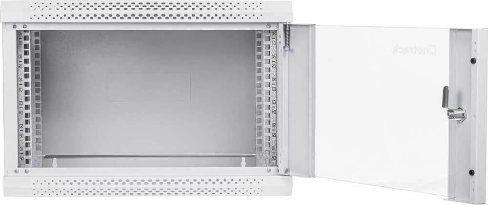 „NetRack“ spintelė, montuojama ant sienos, RACK spintelė, 19,6U, 400 mm, ECO-Line*, pilkos stiklinės durys