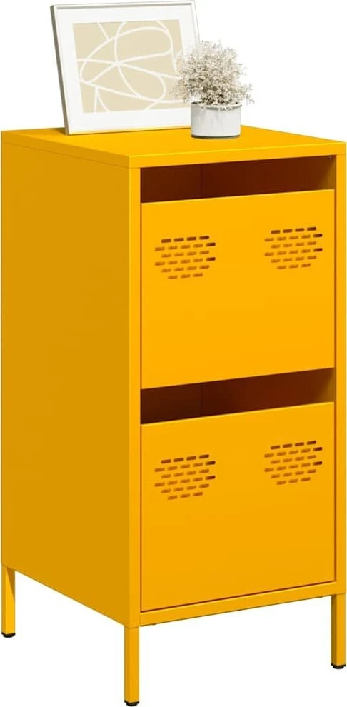 indauja garstyčių geltona 35x39x73,5cm šaltai valcuotas plienas