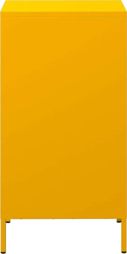 indauja garstyčių geltona 35x39x73,5cm šaltai valcuotas plienas